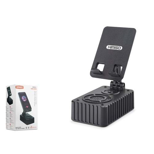 KIMISO KMSZ513 Ayarlanabilir Bluetooth Hoparlörlü Telefon Standı Siyah