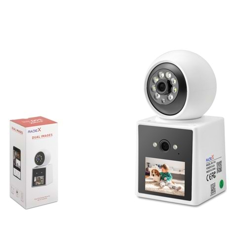 RADEX RX-11AI Wifi Konferans Kamera 3Mp Lens Ir Beyaz