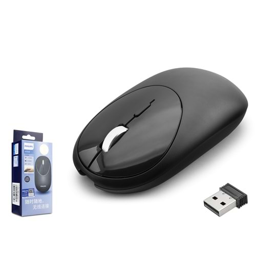 PHILIPS SPK7364 Kablosuz Sessiz Mouse Siyah