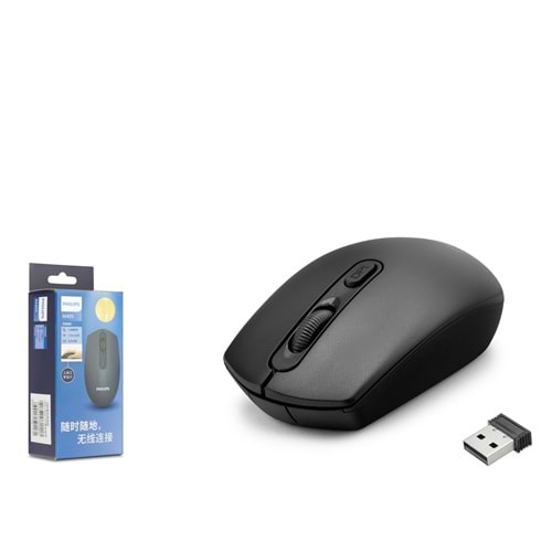 PHILIPS SPK7405 Kablosuz Mouse 2.4 GHz 1600 DPI Siyah
