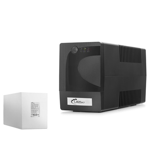 UPSET UPSET850 UPS Kesintisiz Güç Kaynağı 850VA 510W 12V 9Ah Siyah
