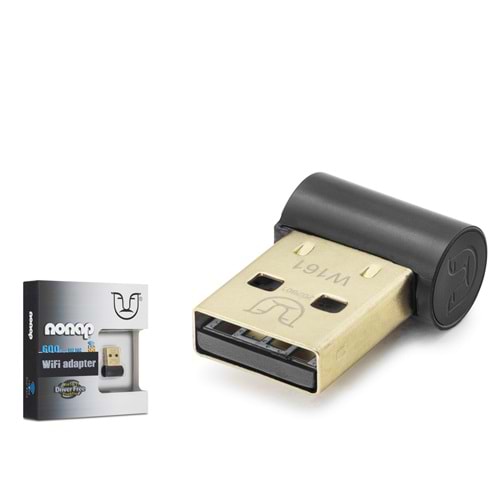 NONAP W161 USB WiFi Adaptörü 650 Mbps 5 GHz Dual Band Siyah