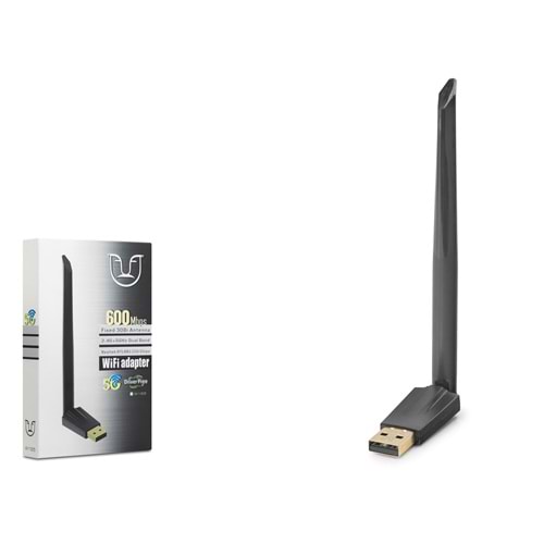 NONAP W165 USB WiFi Adaptörü 650 Mbps 5 GHz Dual Band Siyah