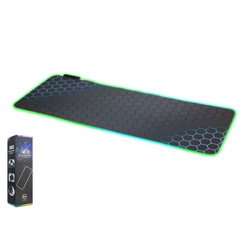 ONEZERO ZR1001 RGB Mouse Pad 300 x 800 mm Mavi Petek