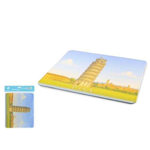 HADRON ZR1021 Mouse Pad 250 x 290 mm Pisa Kulesi