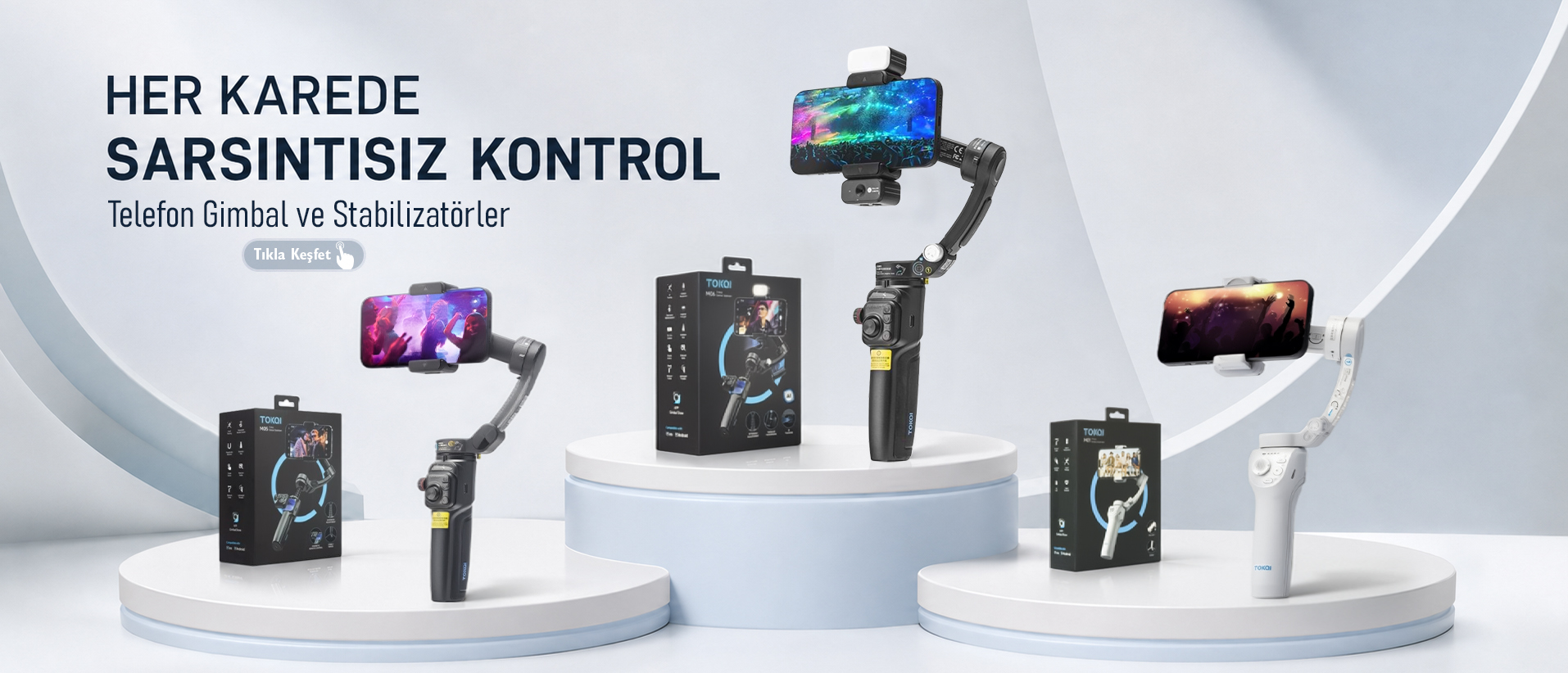 Telefon Gimbal ve Stabilizatörler