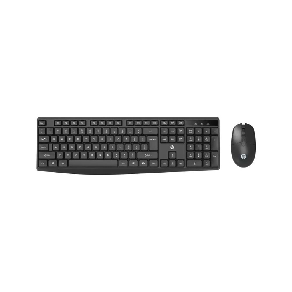 HP 6NY40PA CS10L Kablosuz Klavye Mouse Seti Siyah