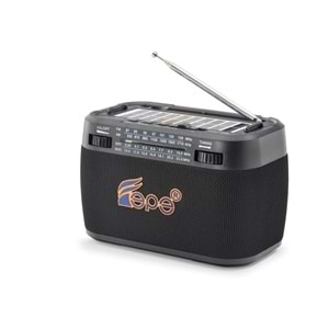 FEPE FP395S Bluetooth FM Radyo USB TF AUX Solar Şarjlı Taşınabilir Kamp Hoparlör