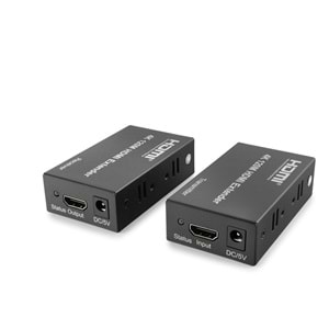 GABBLE GAB-HDEX120 HDMI EXTENDER 4K 120M SİYAH