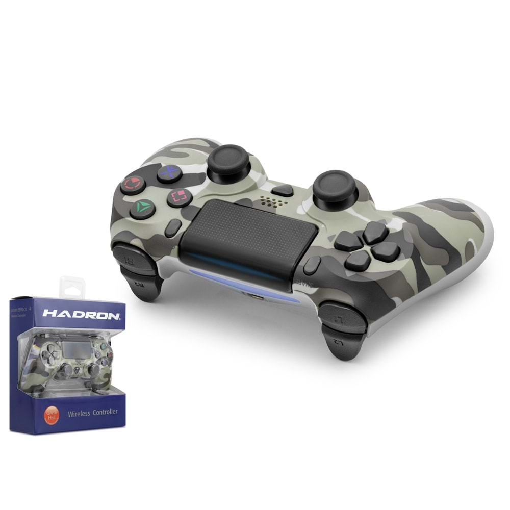 HADRON HD324AA PS4 Uyumlu Kablosuz GamePad Oyun Kolu Yeşil Kamuflaj