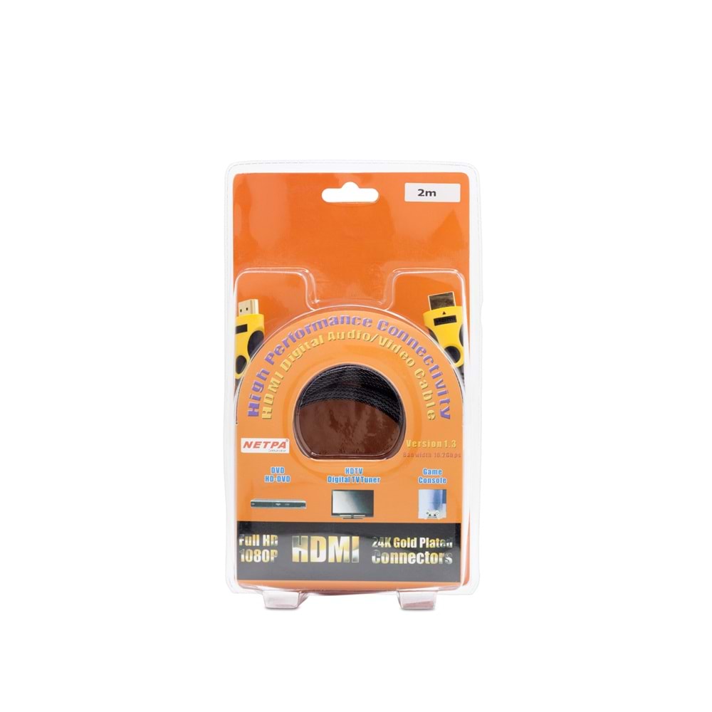 Hadron Hd4067 Hdmi Kablo Örgülü 2M Siyah