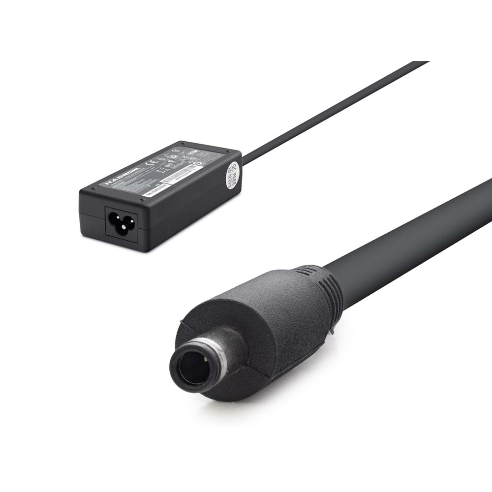 HADRON HD8832 Laptop Adaptörü 65W 19.5V 3.42A 4.5x3.0 mm Siyah