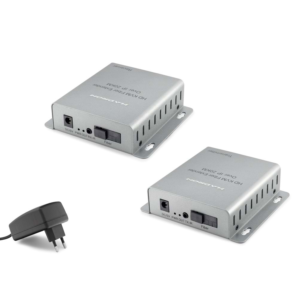 Hadron Hdx1364 Hdmi Kvm Extender Fıber 20Km Silver