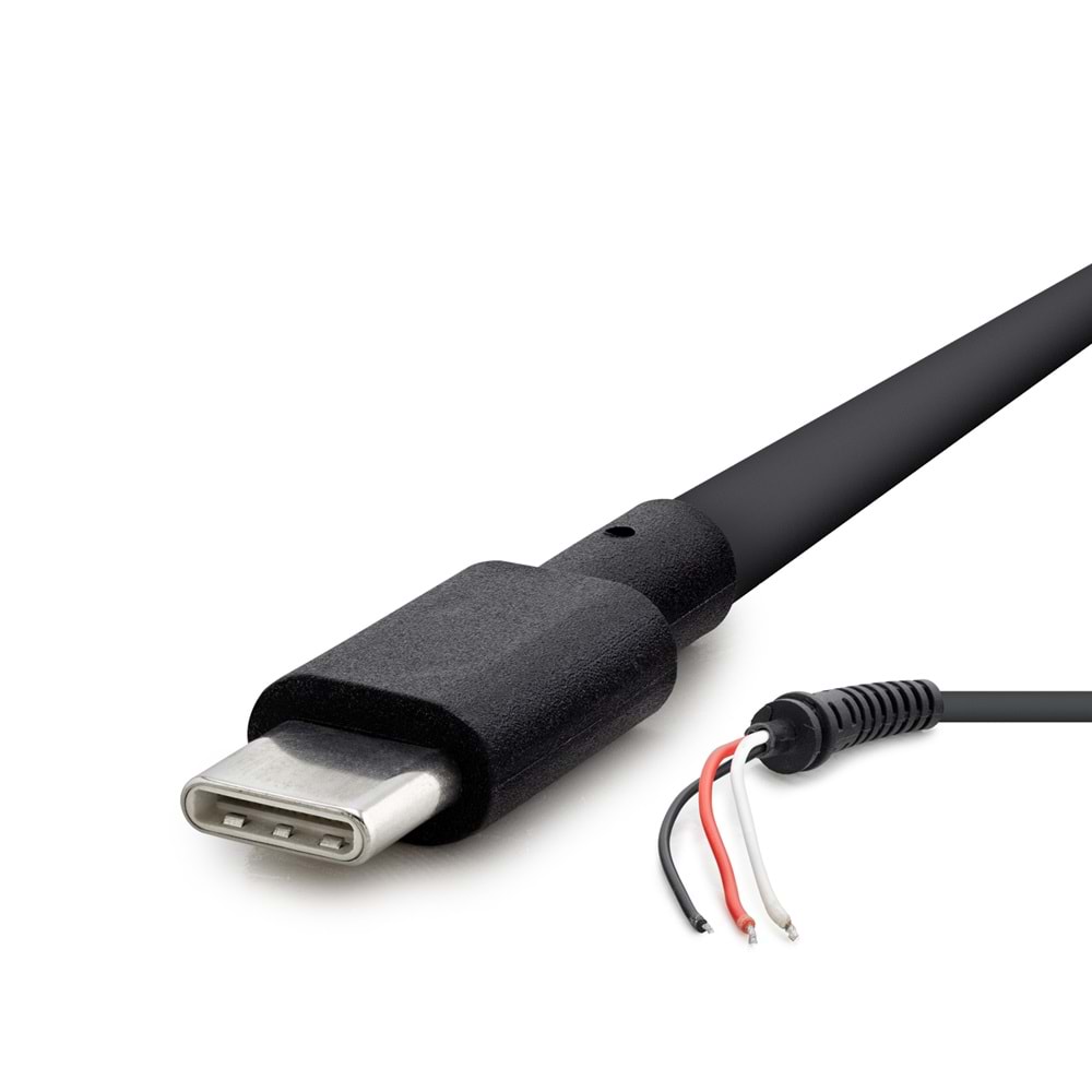 Hadron Hdx5538 Macbook Adaptör Tamir Kablosu Type-C 65W 1.5M Siyah
