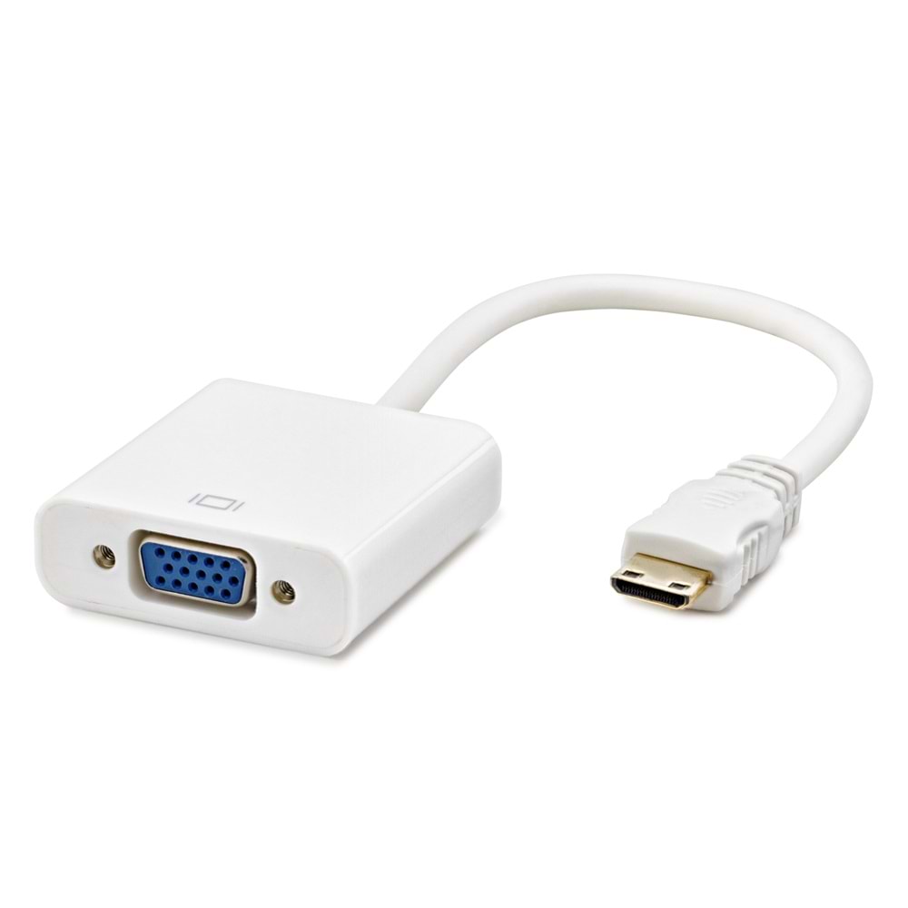 Hadron Hdx7771 Hdmi Mini To Vga F Çevirici 1080P Beyaz