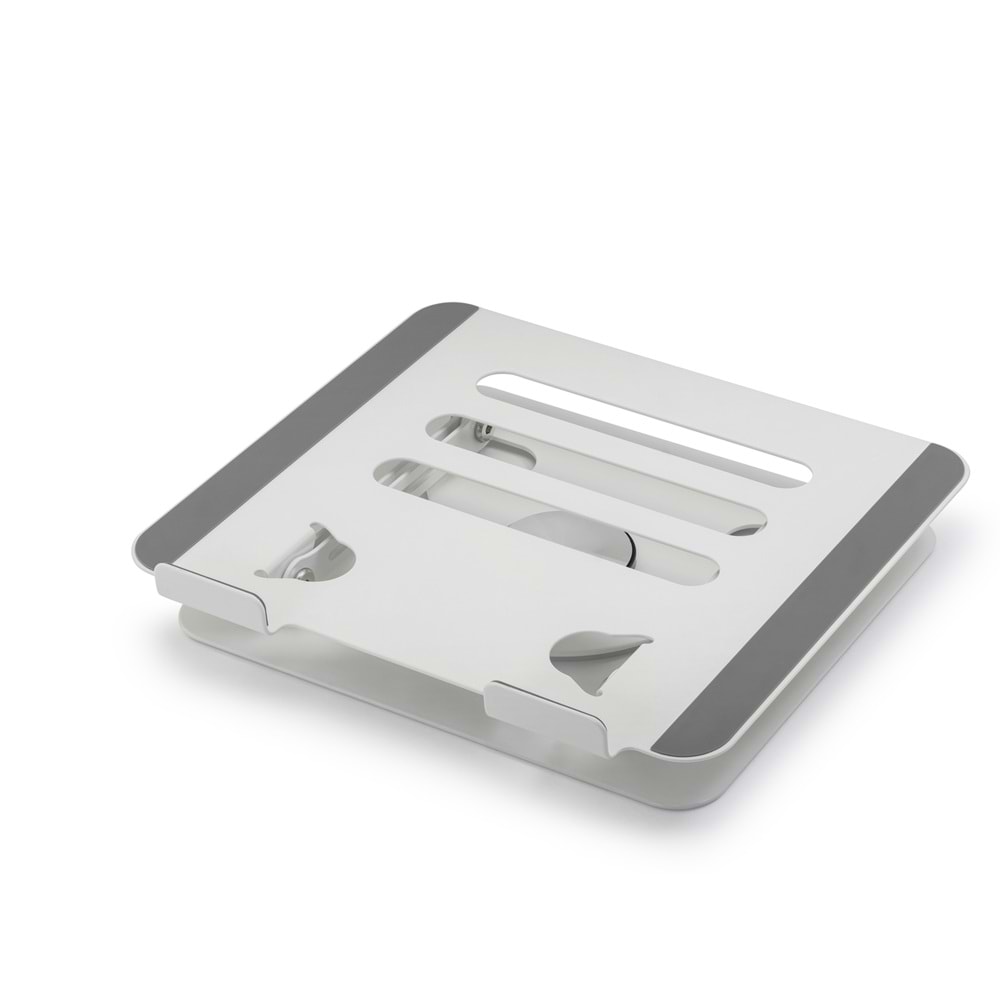 HADRON HDX8019 Laptop ve Tablet Standı 360° Döner Alüminyum Alaşım 13-17.3 İnç Gri