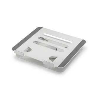 HADRON HDX8019 Laptop ve Tablet Standı 360° Döner Alüminyum Alaşım 13-17.3 İnç Gri
