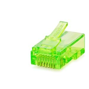 Nodar Nd2401 Cat6 Konnektör Ezrj45 100Lü Plastik Kutu Yeşil