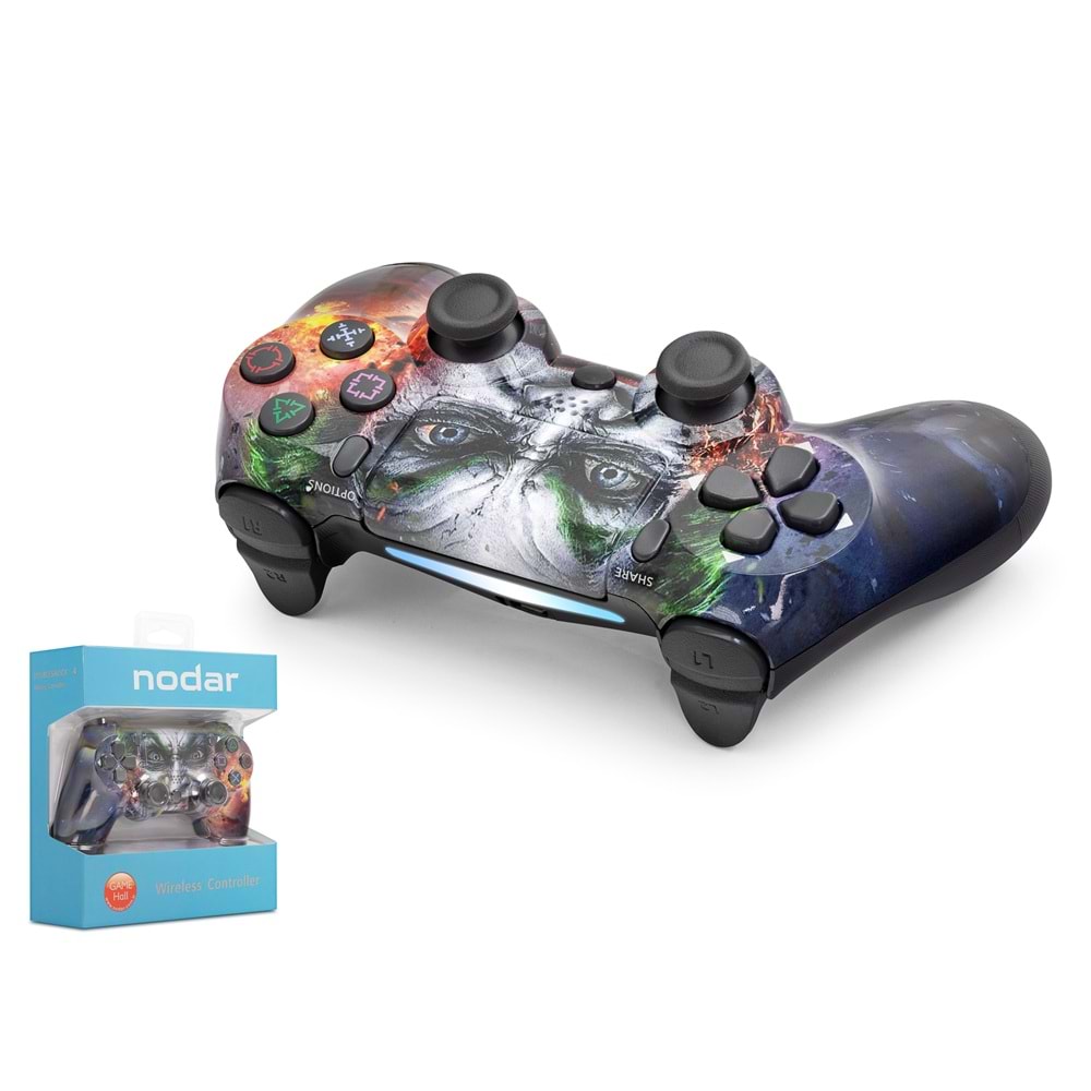 NODAR ND400AL PS4 Uyumlu Kablosuz GamePad Oyun Kolu Çok Renkli