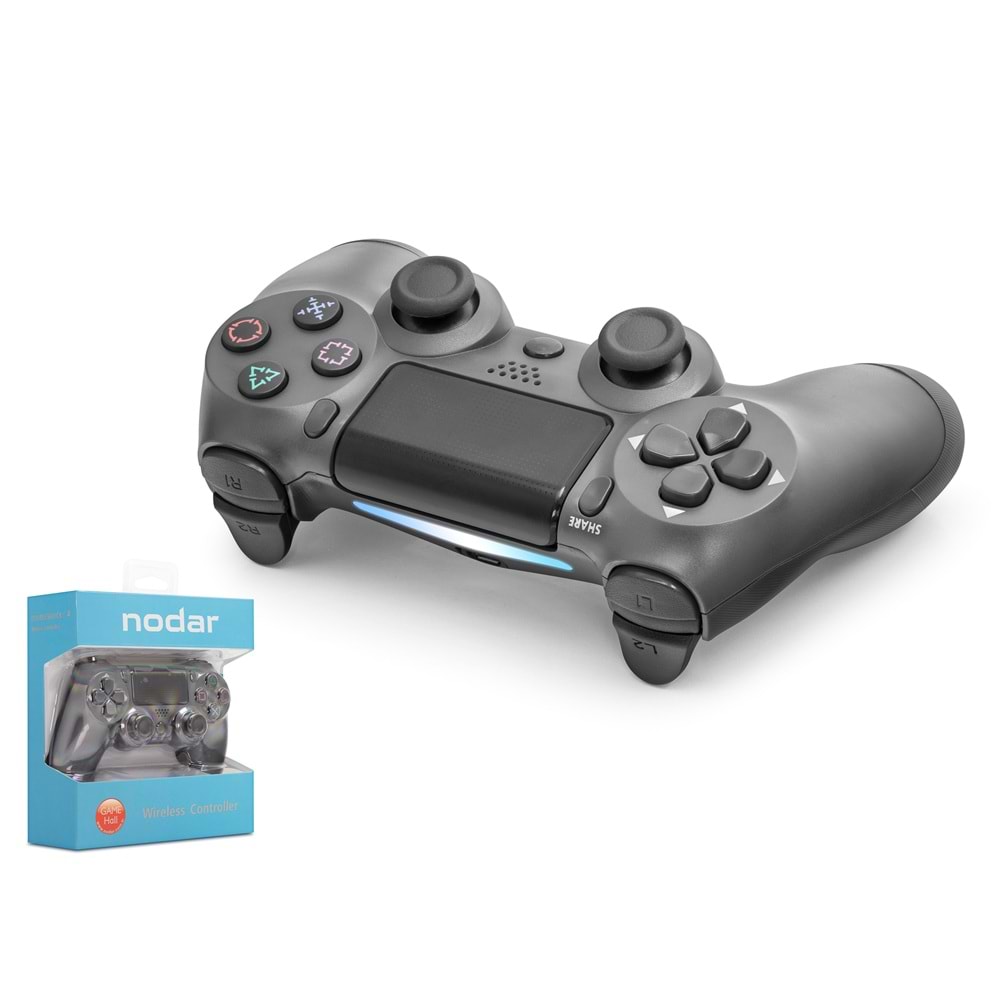 NODAR ND400J PS4 Uyumlu Kablosuz GamePad Oyun Kolu Füme