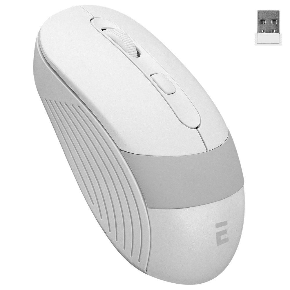 EVEREST SM18BG Kablosuz Mouse 1600 DPI Beyaz Gri