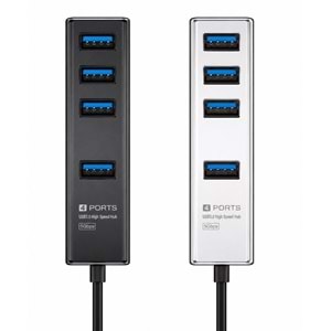 iETOP TU309 Type-C 3.1 Gen1 Hub 4 Port 5 Gbps Gri