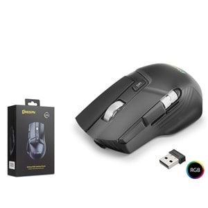 MKESPN W13 Dual Mode Gaming Mouse 10000 DPI 10 Tuş 1000Hz RGB - Siyah